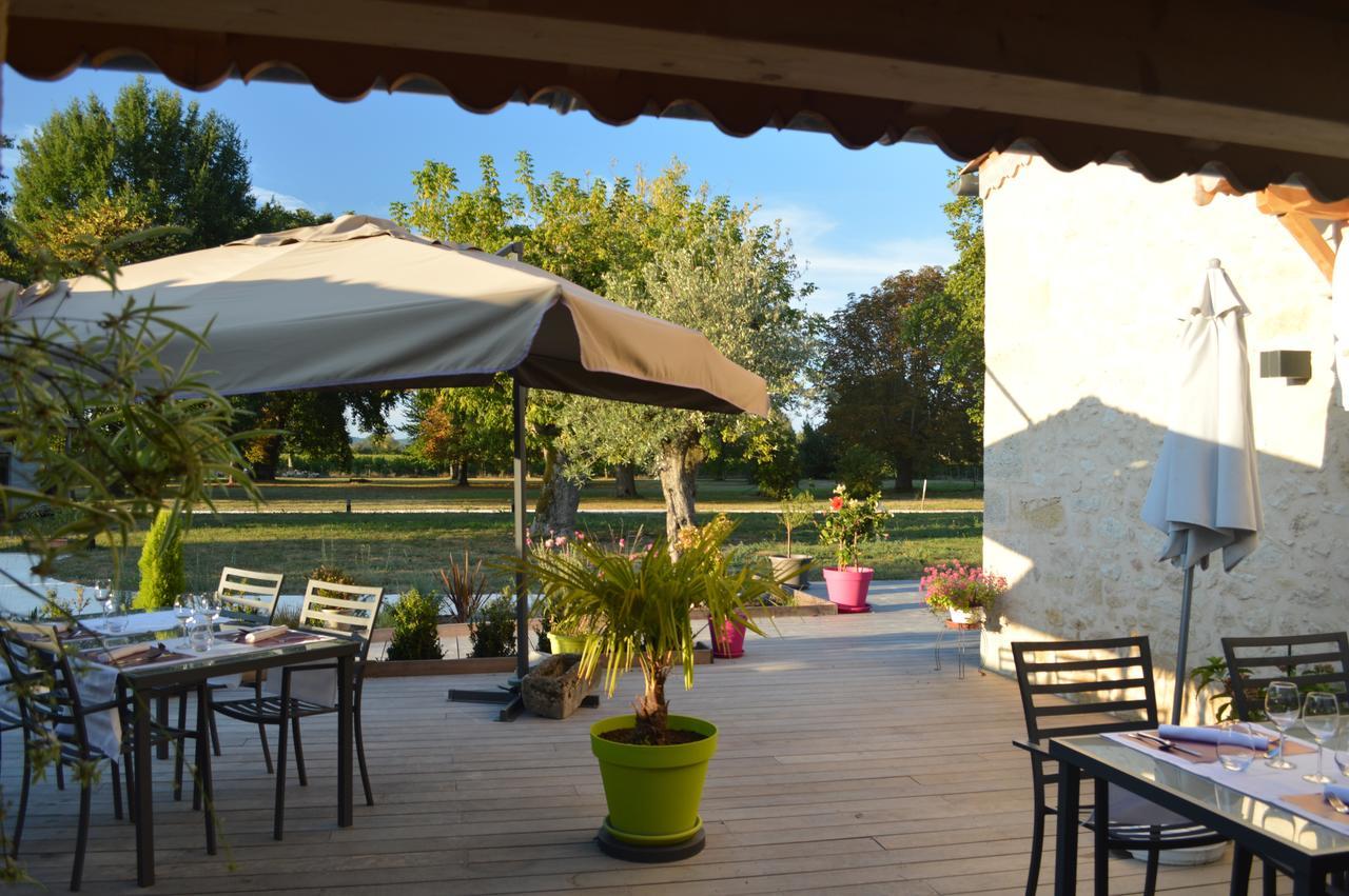 Hôtel Spa Restaurant l'Epicurial Saint-Pey-de-Castets Exterior foto
