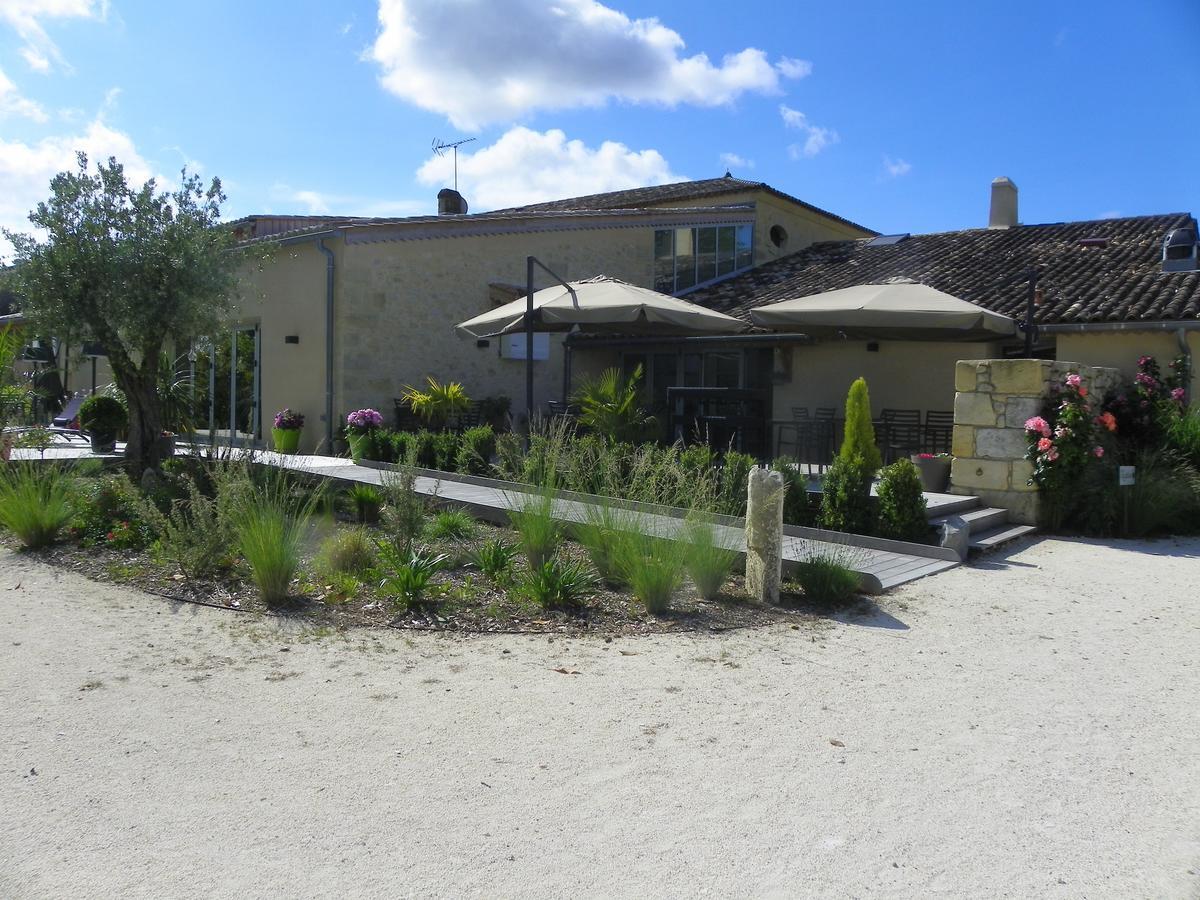 Hôtel Spa Restaurant l'Epicurial Saint-Pey-de-Castets Exterior foto
